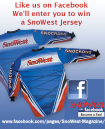 Like us on Facebook and we'll enter to win one of six SnoWest Jerseys.